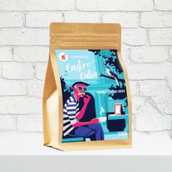 Castro Cuba szemes pörkölt kávé