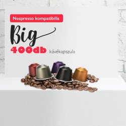 Big Nespresso kompatibilis kávé kapszula csomag ⭐⭐⭐⭐ 400 kapszula