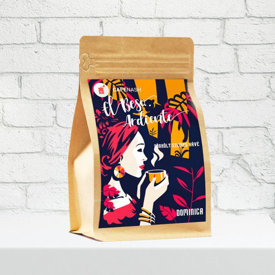 Karibi pörkölt szemes kávé csomag