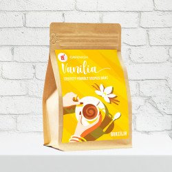 Izesített szemes kávé 125 gr - Vanília