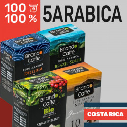 5féle Arabica Nespresso kompatibilis kávékapszula válogatás csomag