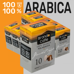 100 db Nicaragua Nespresso kompatibilis kávékapszula