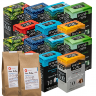 Dupla Nespresso kompatibilis kávékapszula csomag - 160 kapszula