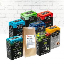 Nespresso kompatibilis kávékapszula csomag - 80 kapszula