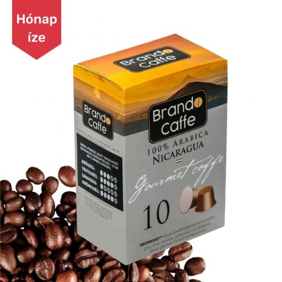 100 db Nicaragua Nespresso kompatibilis kávékapszula