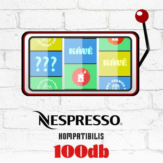 100 db Random Nespresso kompatibilis kapszula